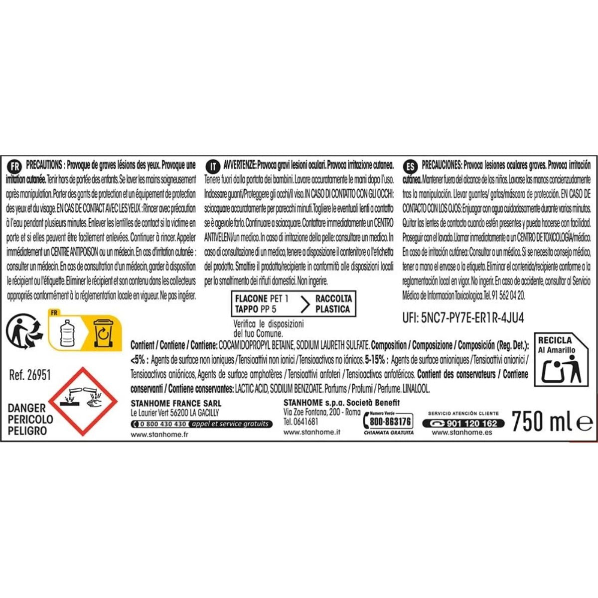 DEGREASER NECTARINE ET GRENADE