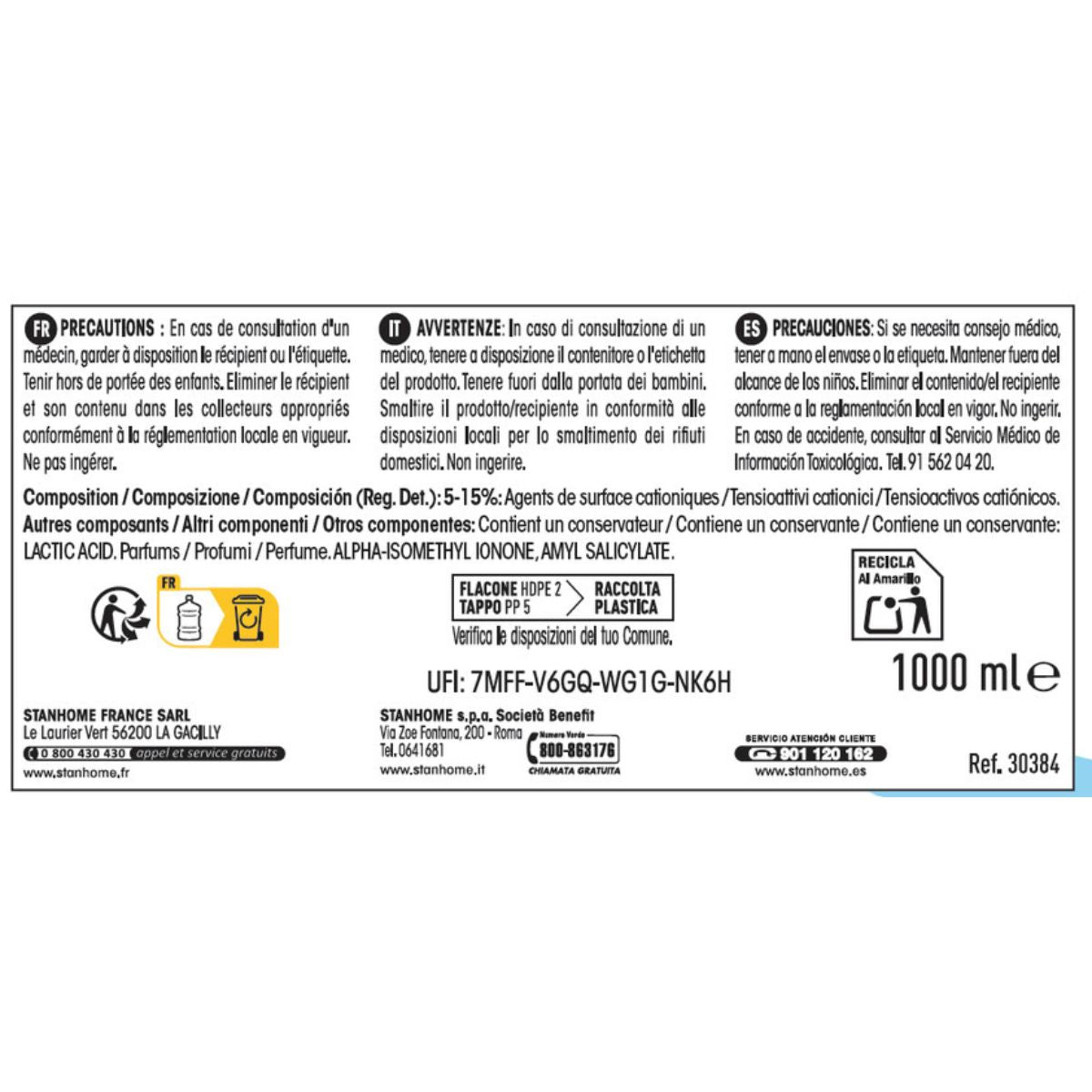 PURE SOFT BLUE EXPLOSION 1000 ML