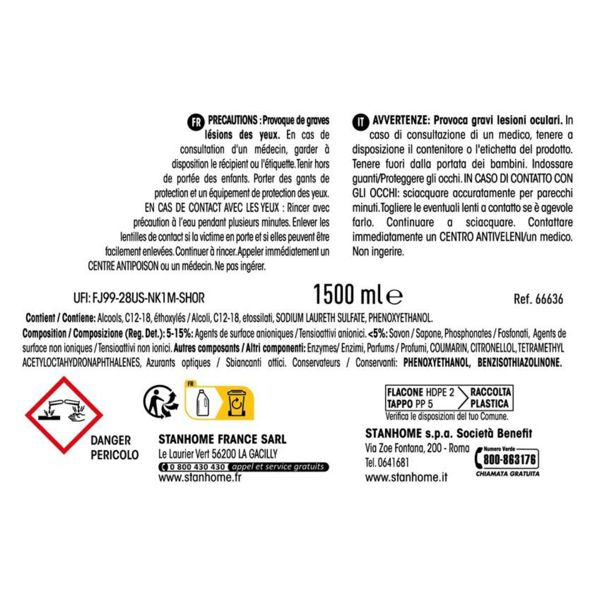 DAILY WASH SUNNY BREEZE 1500ML