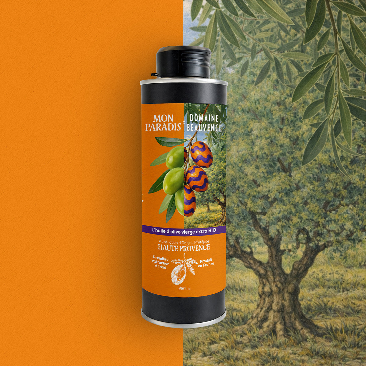 HUILE OLIVE AOP HAUTE PROVENCE 250 ML