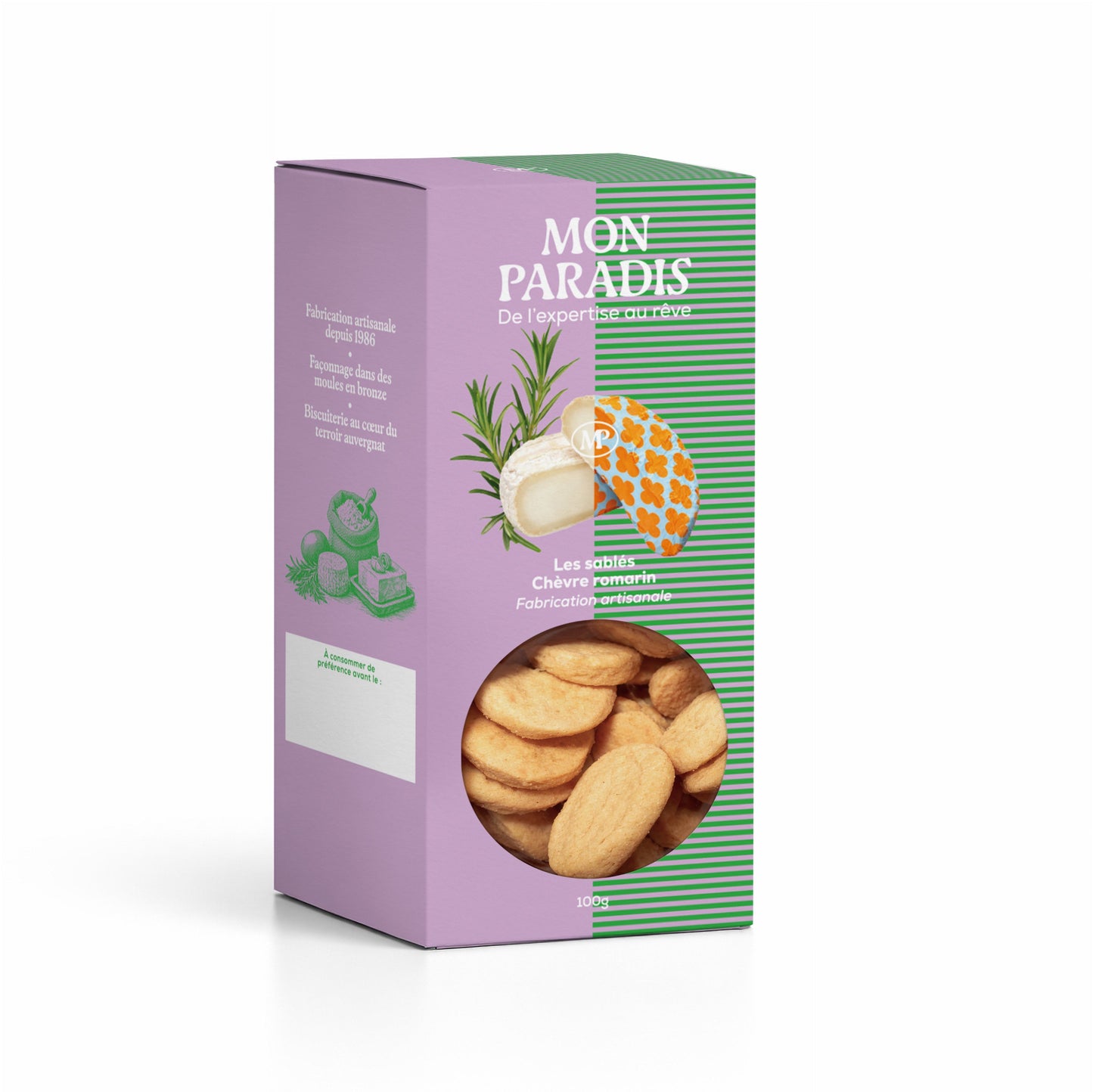 SABLES CHEVRE ROMARIN 100 GR