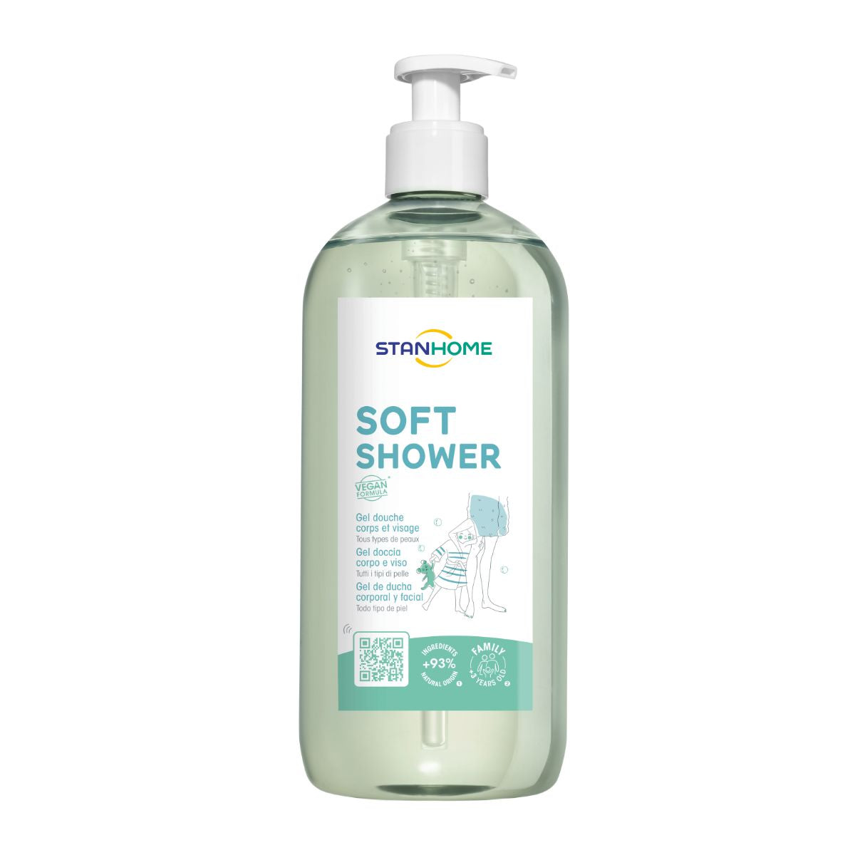 SOFT SHOWER + MY PUMP 740 ML