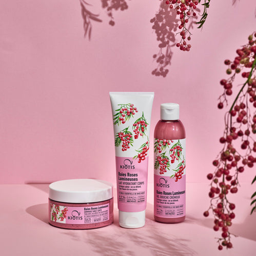 Visuel du Gel douche crémeux baies roses