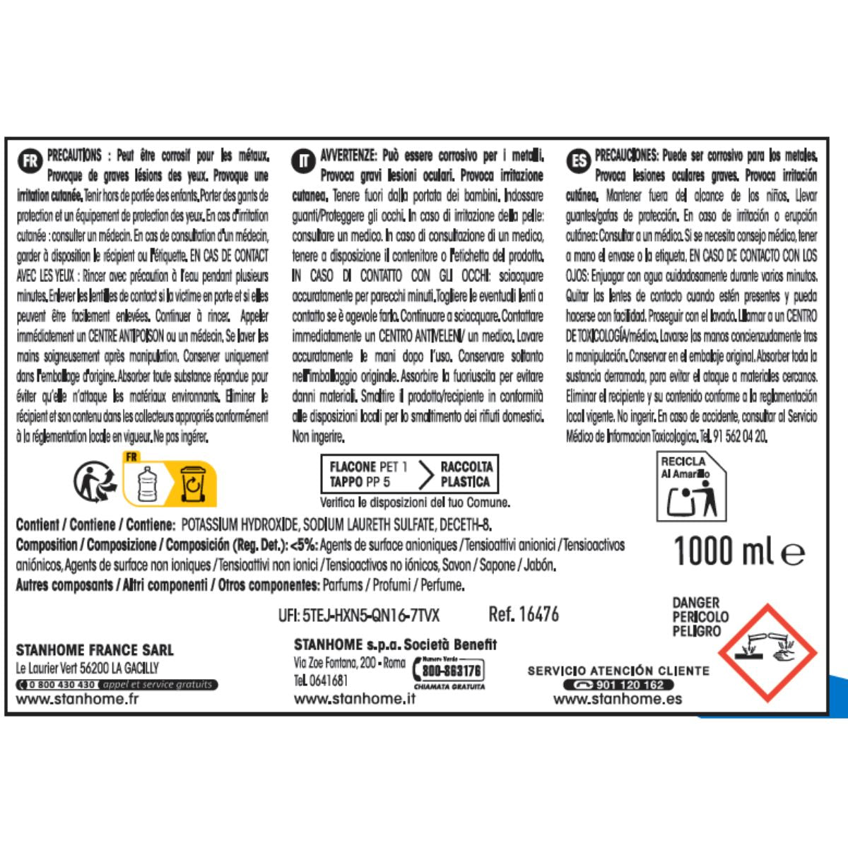 MULTIFLOOR ECOLABEL 1000 ML