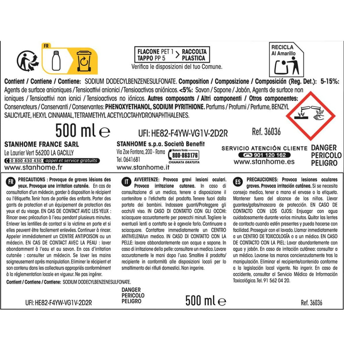MACHINE BOOSTER 500 ML
