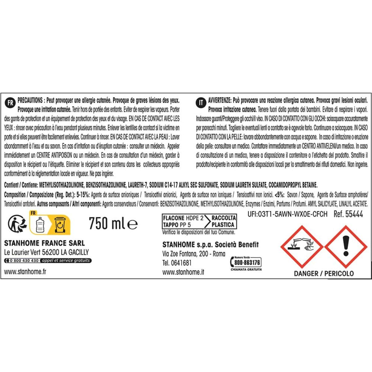BLACK WASH 750ML