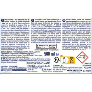 PRE WASH ECOLABEL ET VAPO 500 ML