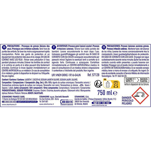 Visuel décrivant les contraintes réglementaires et composition du Lessive experte laine & délicat