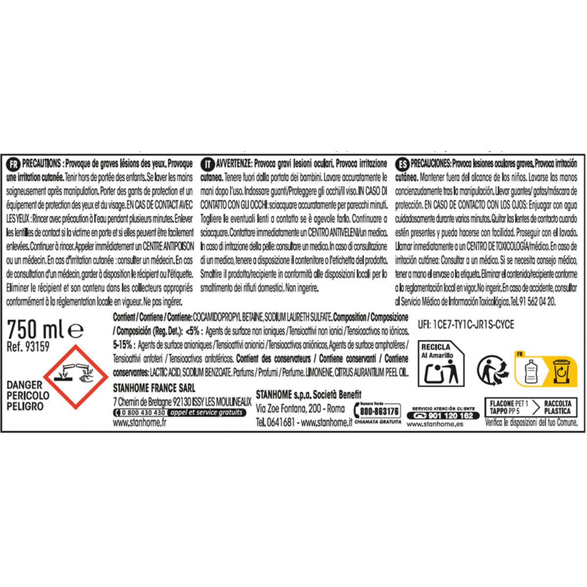 DEGREASER SNOWY XMAS 750 ML 750 ML
