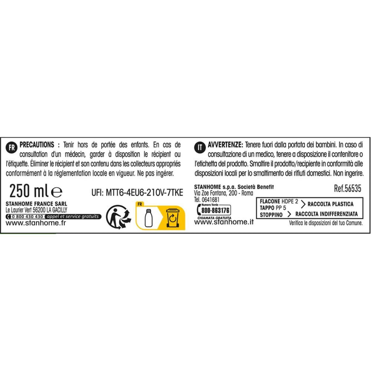 STANWICK GREEN FLOWER 250ML