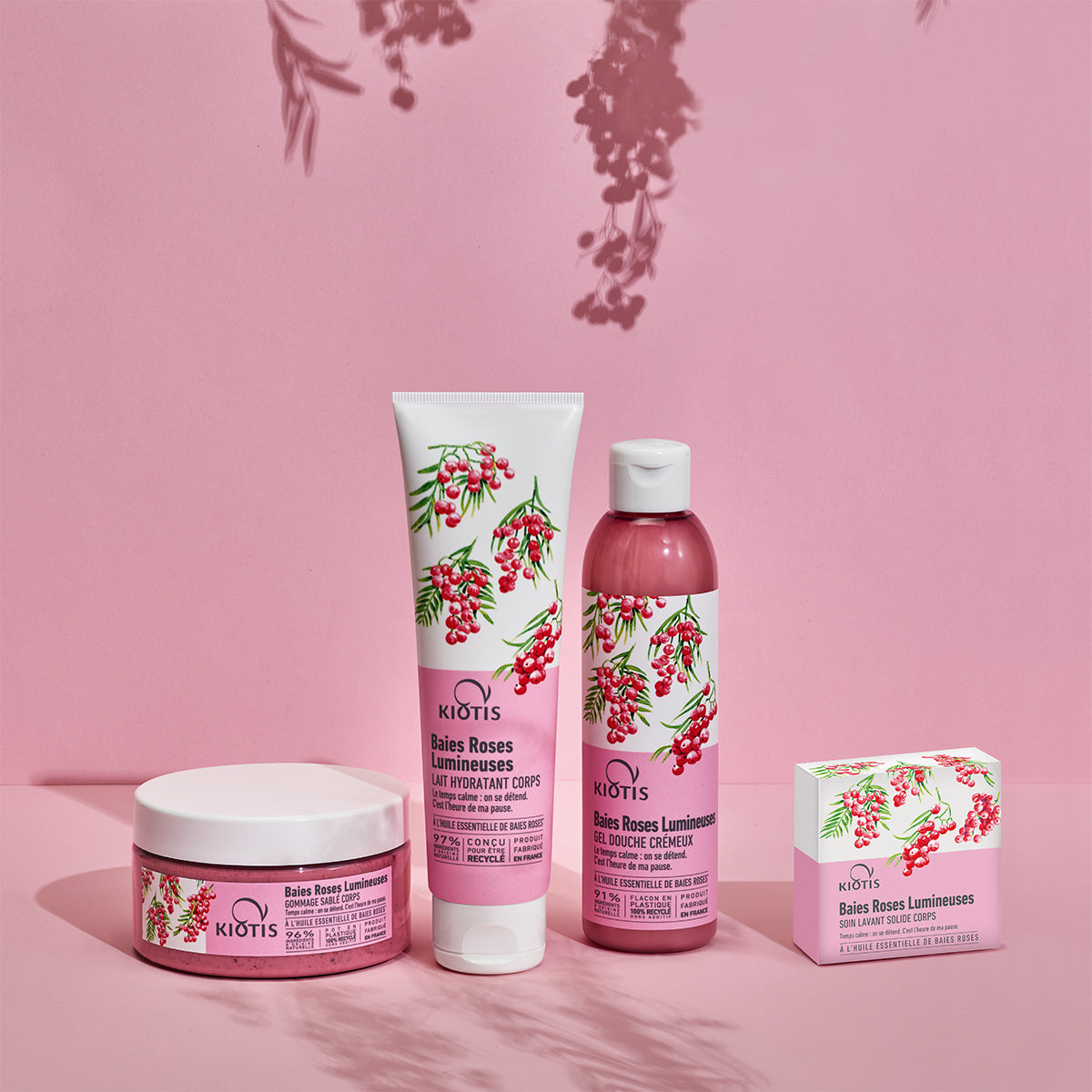P100 C7 SAVON BAIES ROSE + BOITE SAVON