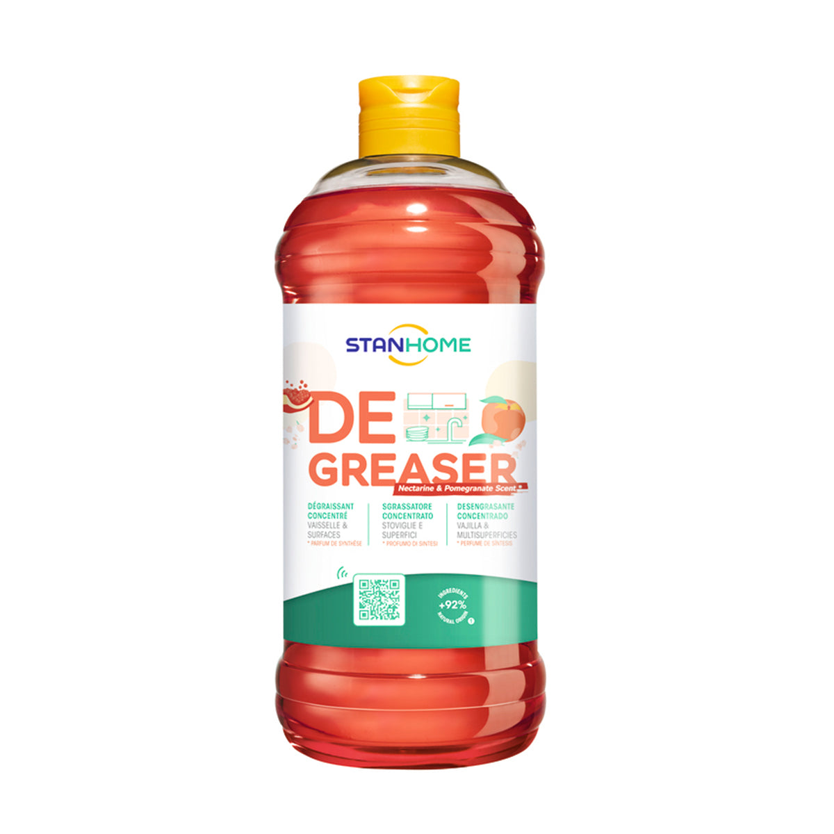 Visuel produit du Dégraissant vaisselle & surfaces nectarine grenade