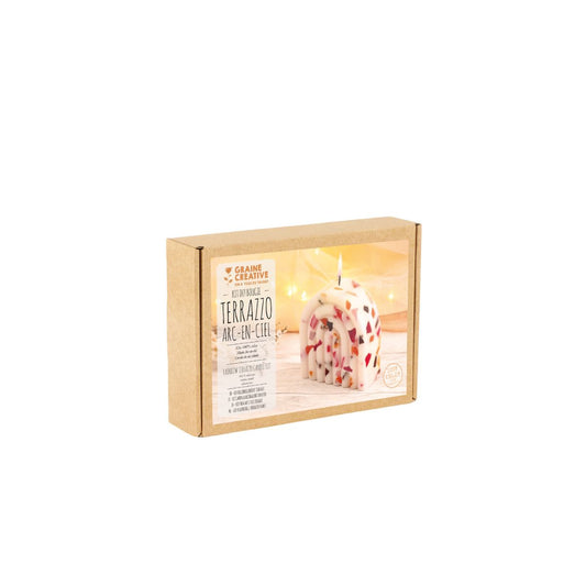 KIT BOUGIE EFFET TERRAZZO