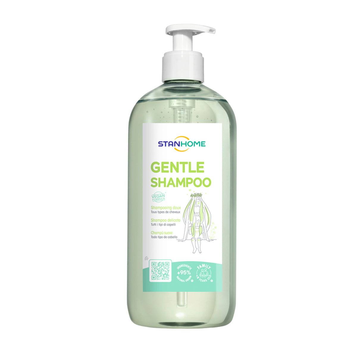 GENTLE SHAMPOO + MY PUMP 740 ML