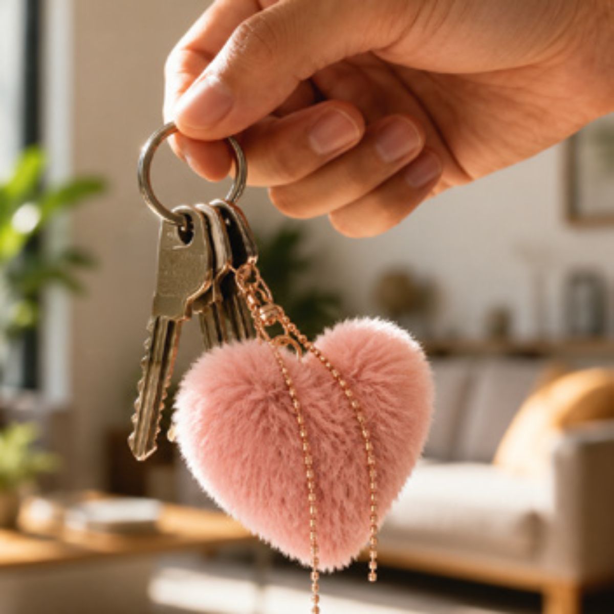 PORTE CLE COEUR