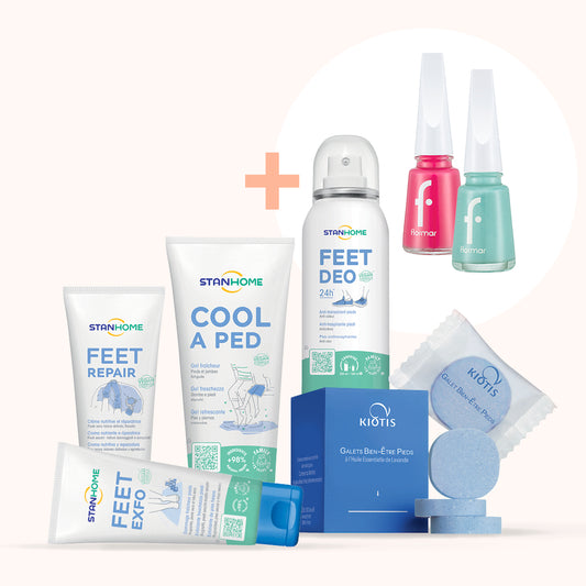 P22 C6 X4 SOINS PIEDS+ VERNIS OFFERTS
