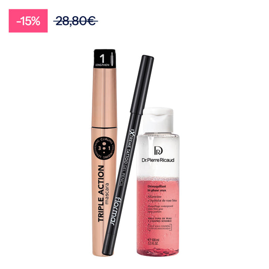 F34 XMAS MASCARA+TATTOO GEL=DEMAQ DPR