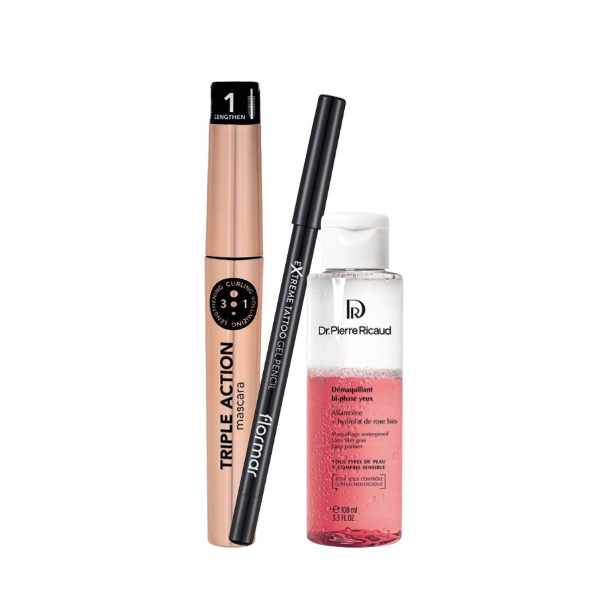 F34 XMAS MASCARA+TATTOO GEL=DEMAQ DPR