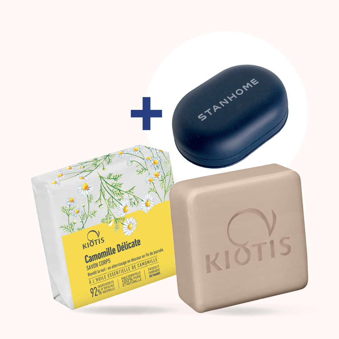 P101 C7 SAVON CAMOMILLE + BOITE SAVON
