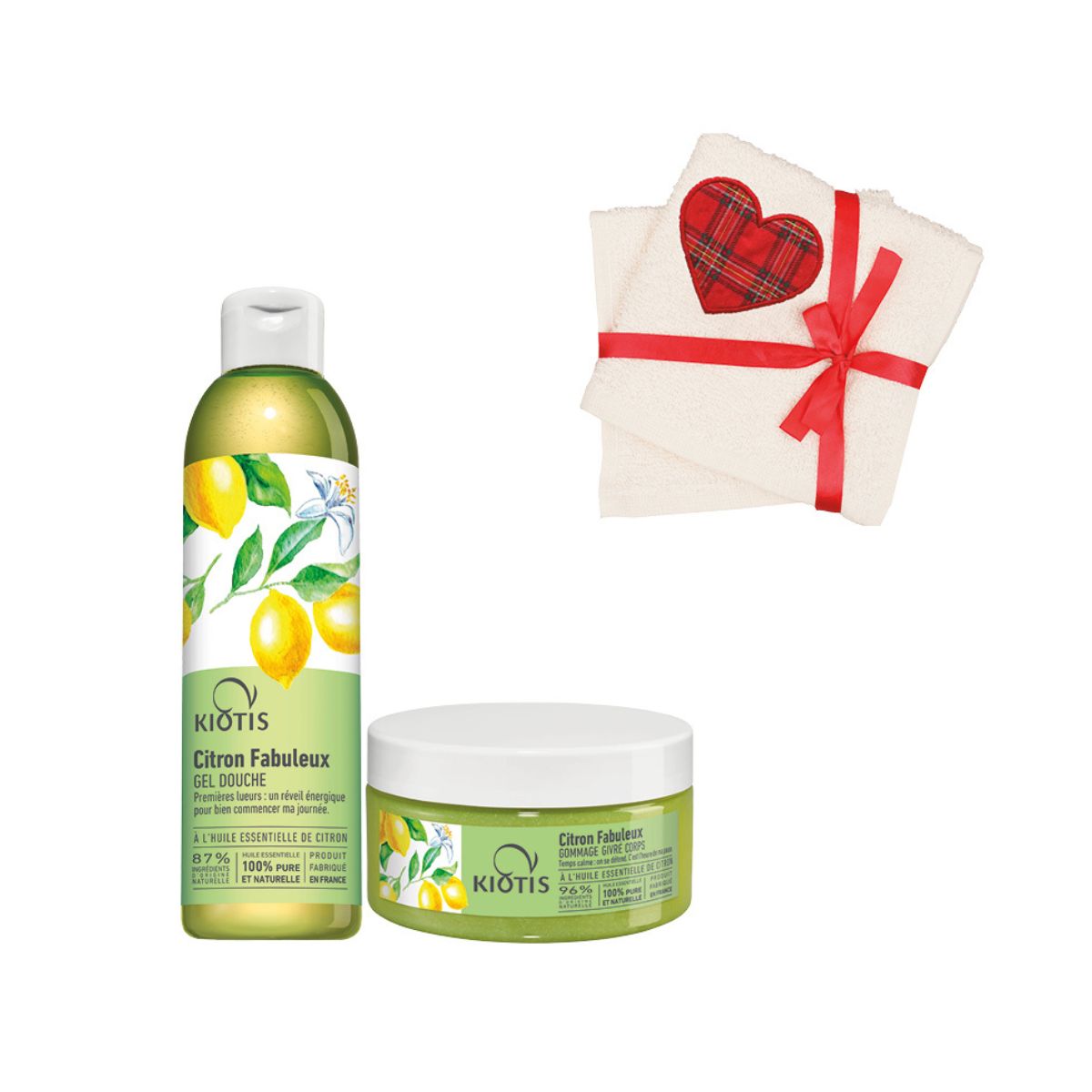 P257 XMAS GD+GOMMAGE CITRON= 2 SERVIET