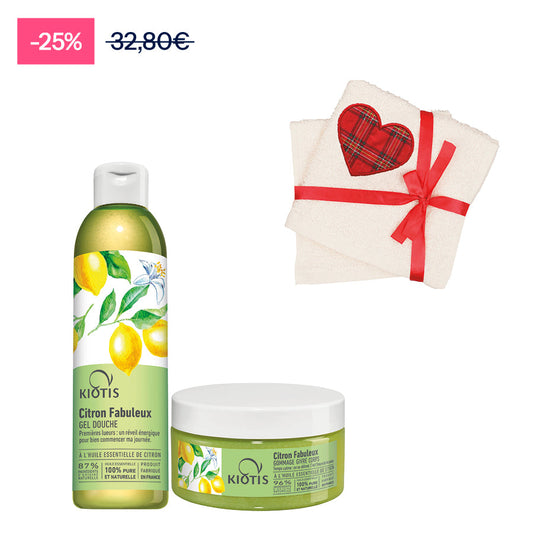 P257 XMAS GD+GOMMAGE CITRON= 2 SERVIET