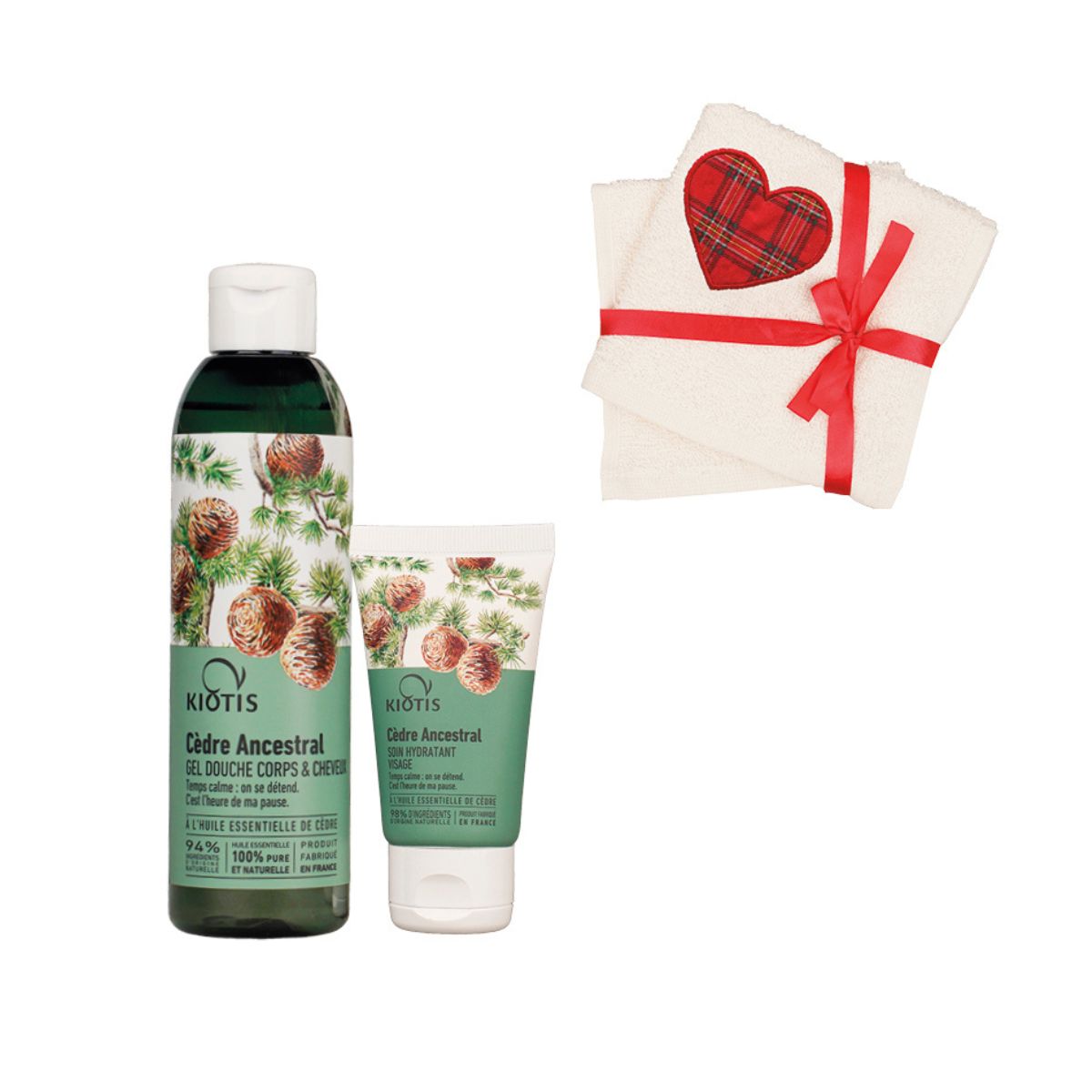 P260 XMAS GD+CREME CEDRE= 2 SERVIETTES