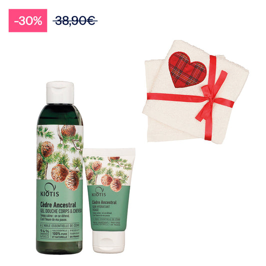 P260 XMAS GD+CREME CEDRE= 2 SERVIETTES