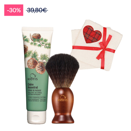 P261 XMAS CREME RASAGE+BLAIREAU= 2SERV