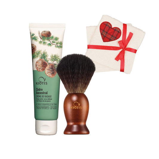 P261 XMAS CREME RASAGE+BLAIREAU= 2SERV