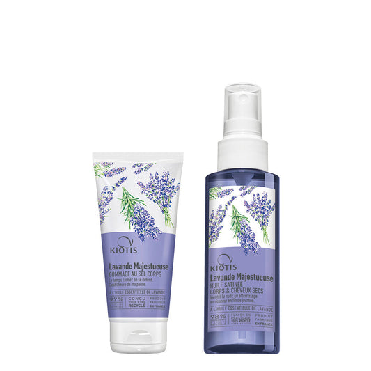 P345 C18 GOMMAGE LAVANDE + HUILE CORPS