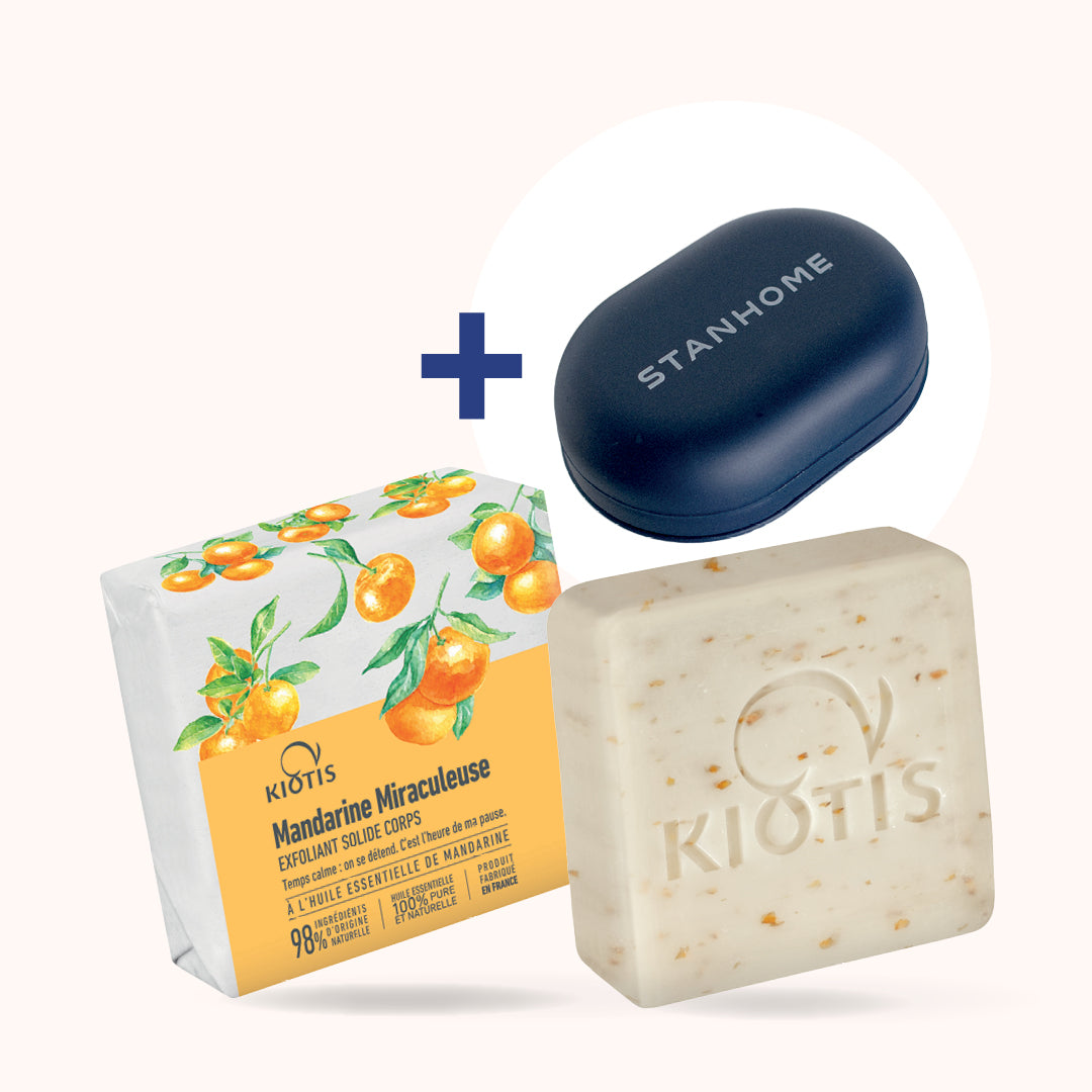 P87 C7 SAVON MANDARINE + BOITE SAVON