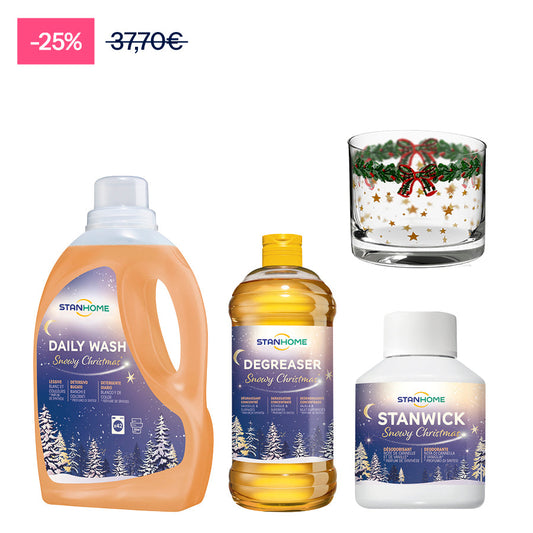 P8 XMAS TRIO NOEL HC + 4 VERRES BODEGA