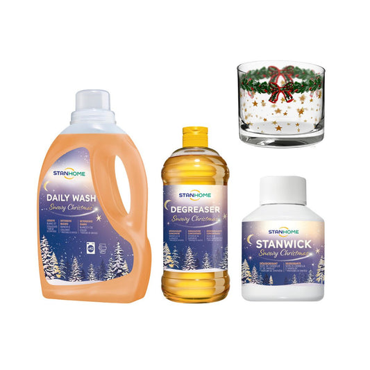 P8 XMAS TRIO NOEL HC + 4 VERRES BODEGA