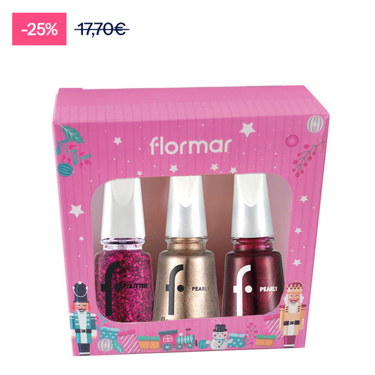 F37 XMAS X3 VAO GLITTER/PEARLY=COFFRET