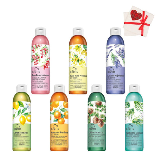 P263 XMAS X2 GELS DOUCHE =2 SERVIETTES