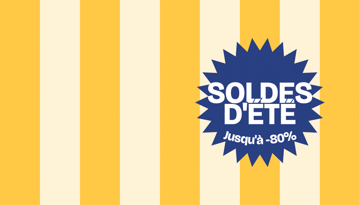 Image animé soldes d'été